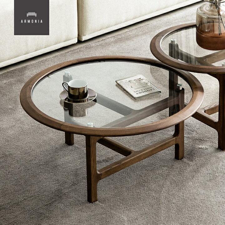 楽天市場】[P5倍 本日 12時〜] センターテーブル おしゃれ 円形 80cm  