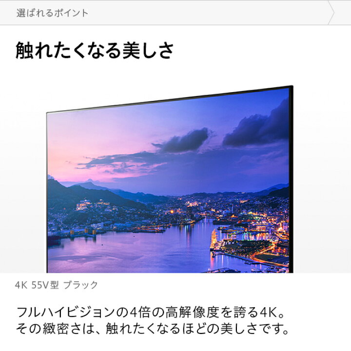 楽天市場】[1年保証] 4Kチューナー内蔵テレビ ORION テレビ 55型 4K 4K 