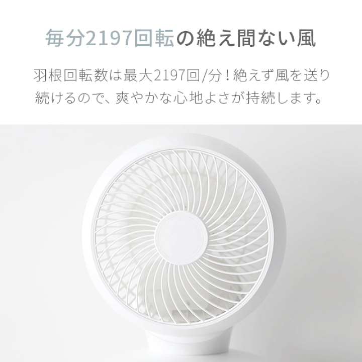 楽天市場】【1年保証】 360°首振り サーキュレーター フィールドファン ...