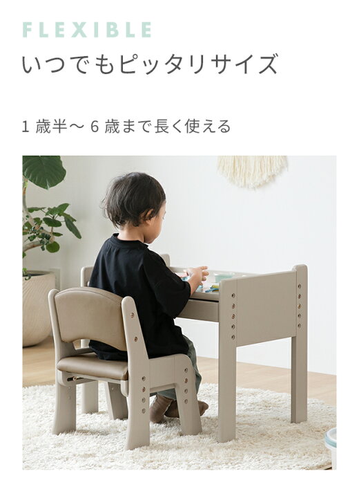 楽天市場】[本日P5倍] [即日出荷] キッズデスク チェア セット キッズ 
