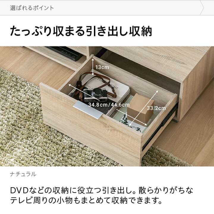 楽天市場】[クーポンで5%OFF] テレビ台 ローボード ホワイト 白 