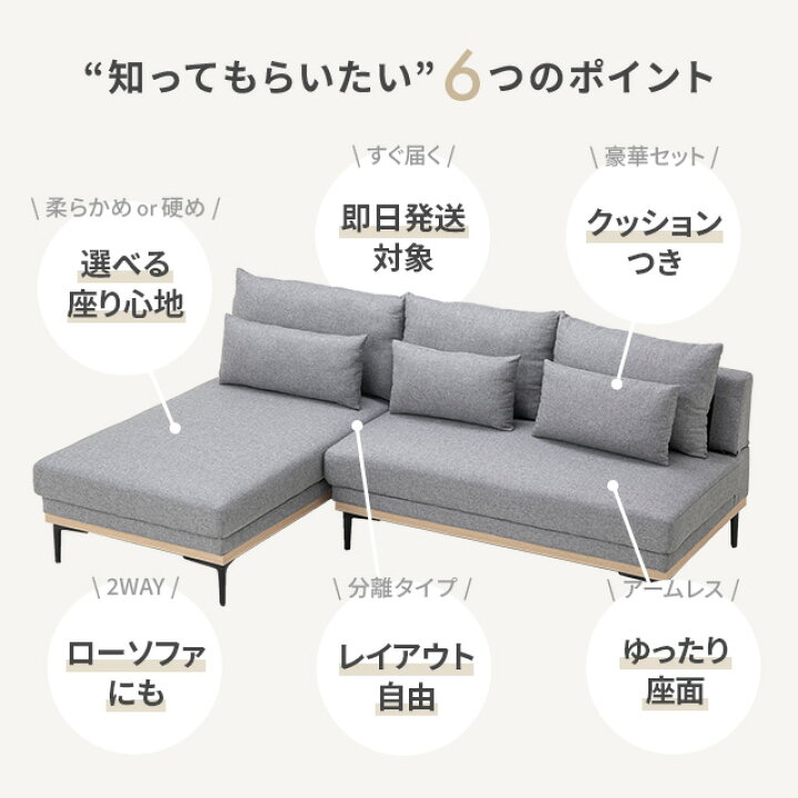 楽天市場】[在庫処分セールP20倍] ソファ カウチソファー ソファー 3人 