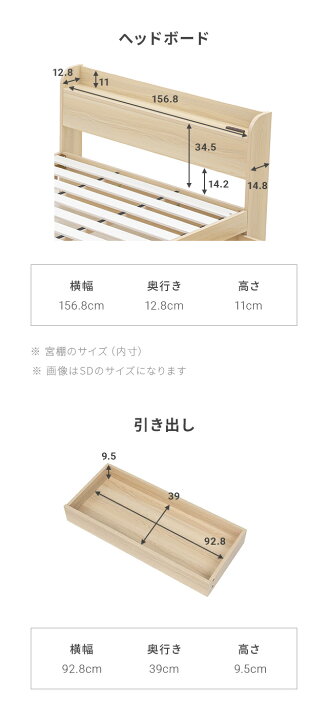 楽天市場】[本日P5倍] クイーンベッド クイーンサイズ クイーン ベッド 