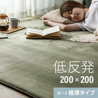 [クーポンで6%OFF] [即日出荷] [シリーズ累計26万枚突破] ラグ 北欧 低反発 200×200 ラグマット おしゃ…