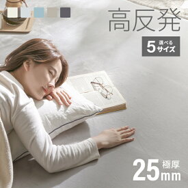 [本日もれなく全品P5倍] 高反発 ラグ 厚手 130×185cm 厚さ25mm フランネル 防音 滑り止め付 マイクロファイバー ホットカーペット対応 ラグ ラグマット 長方形 マット カーペット 絨毯 北欧 極厚 高反発 床暖房