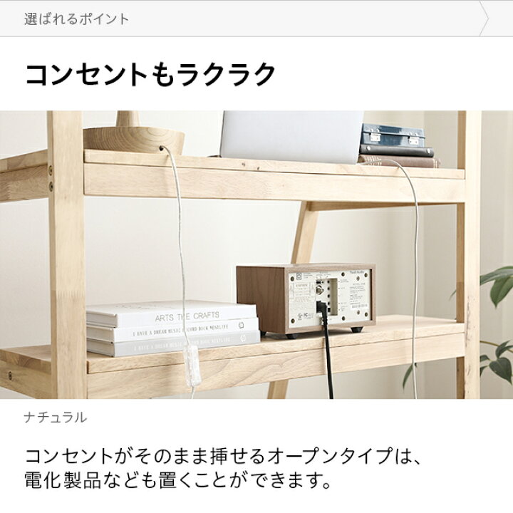 楽天市場】[P5倍 本日 12時〜] デスク 幅90cm 収納付き パソコンデスク 