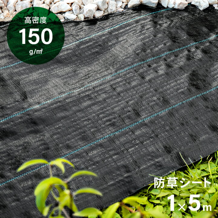 楽天市場 防草シート ピン 幅1m 5m 雑草防止 除草シート 防草 シート ガーデニング 草よけシート 人工芝 ウッドタイルの下に 雑草対策 雑草シート 雑草抑制 生えない 砂利 透水 日光遮断 モダンデコ
