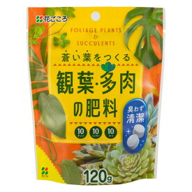 観葉・多肉の肥料120g花ごころ園芸用品・ガーデニング用品