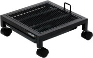 BIBILAB(ビビラボ) 　水受けトレー付きアイアンプランタースタンド　LPA-T100-BK