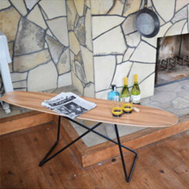 テーブル サイドテーブル コーヒーテーブル つくえ 机 リビングテーブル 幅117cm 家具 カフェ風 インテリア 西海岸 ビンテージ風 ヴィンテージ風 スケボー スケートボード