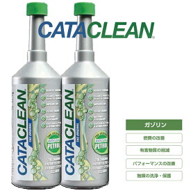 CATACLEAN　次世代ガソリン添加剤　キャタクリーン　2本セット　燃料タンクに入れるだけ！省燃費性能が回復するのと同時に排気システム（触媒コンバーター）が浄化され触媒本来の機能が回復！