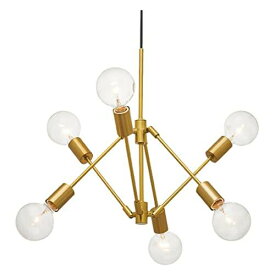 【200円クーポン】 INTERFORM インターフォルム ペンダントライト 6灯 インテリア グラディスカ ゴールド 電球なし・別売 LT-3525GD ＜インターフォルム プレゼント 入園祝い 入学祝い 新生活応援 アンティーク 北欧 照明 天井照明 かわいい おしゃれ お返し＞