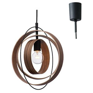 【200円クーポン】 INTERFORM インターフォルム ペンダントライト ペーンランタ LEDボール球付 ブラウン LT-2647BN <インターフォルム プレゼント インテリア アンティーク 北欧 照明 天井照明 吊