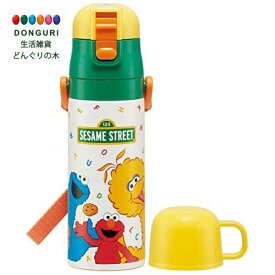 【200円クーポン】 SKATER スケーター ステンレス 水筒 セサミストリート 430ml 子供用 直飲み コップ飲み 2WAY コップ付き SKDC4-A ＜スケーター 母の日 プレゼント 入学特集 入園準備 入学準備 保育園 幼稚園 小学校 子供 女の子 小学生 かわいい おしゃれ お返し＞