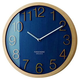 【200円クーポン】 INTERFORM インターフォルム 電波時計 壁掛け Plock プロック ネイビー CL-2940NV ＜インターフォルム プレゼント 入園祝い 入学祝い 新生活応援 インテリア 北欧 掛け時計 掛時計 かけ時計 かわいい おしゃれ お返し 電波＞