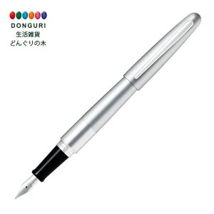 【200円クーポン】 PILOT パイロット 万年筆 コクーン シルバー 中字 FCO-3SR-S-M <プレゼント 入園祝い 入学祝い かわいい おしゃれ お返し>