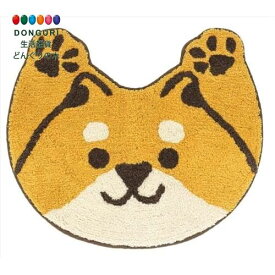 【200円クーポン】 トモコーポレーション マット バンザイアニマル シバイヌ W61×H50cm ＜トモコーポレーション 父の日 プレゼント 入園祝い 入学祝い かわいい おしゃれ お返し＞