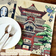 ジブリ グッズ 千と千尋の神隠し　ランチョンマット　訪れる神々(2023) スタジオジブリ ギフト カオナシ
