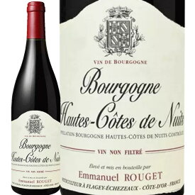 ブルゴーニュ・オート・コート・ド・ニュイ・ルージュ [2020] (エマニュエル・ルジェ)　Bourgogne Hautes-Cotes de Nuits Rouge (Emmanuel Rouget)　フランス ブルゴーニュ 赤 750ml