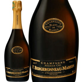 [6本セット] シャンパーニュ・ブラン・ド・ブラン (ベルジュロノー・マリオン)　Champagne Blanc de Blancs (Bergeronneau Marion)　シャンパーニュ 白・スパークリングワイン 辛口 泡 750ml