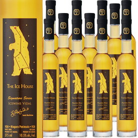 [12本セット] ノーザン・アイス・ヴィダル・アイスワイン [2019] (ザ・アイス・ハウス・ワイナリー)　Northern Ice Vidal Icewine (The Ice House Winery)　カナダ オンタリオ ナイアガラ・オン・ザ・レイク VQAナイアガラ・ペニンシュラ 白 極甘口 375ml