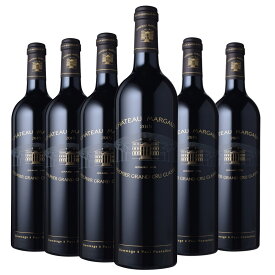 [6本セット] シャトー マルゴー [2015]　Chateau Margaux　AOC Margaux　特別ブラックボトル仕様 / 赤 フランス ボルドー メドック格付第1級 AOCマルゴー 750ml