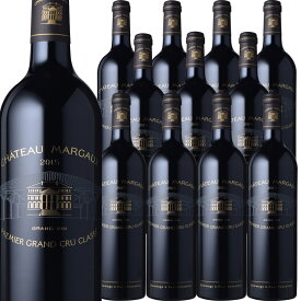 [12本セット] シャトー・マルゴー [2015]　Chateau Margaux　AOC Margaux　特別ブラックボトル仕様 / 赤 フランス ボルドー メドック格付第1級 AOCマルゴー 750ml