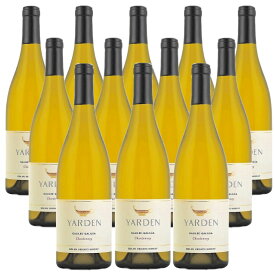 [12本セット] ヤルデン シャルドネ [2021] (ゴラン・ハイツ・ワイナリー)　Yarden Chardonnay (Golan Heights Winery)　イスラエル ガリラヤ ゴラン高原 白 辛口 750ml