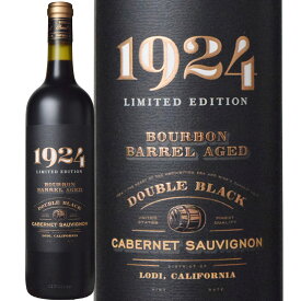 1924 バーボン・エイジド・ダブル・ブラック・カベルネ・ソーヴィニヨン (デリカート・ファミリー・ヴィンヤーズ)　1924 Bourbon Aged Double Black Cabernet Sauvignon (Delicato Family Vineyards)　アメリカ カリフォルニア 赤 750ml