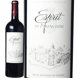 [12本セット] エスプリ ド パランシェール [2020]　Esprit de Parenchere　フランス AOCボルドー スペリュール 赤 750ml