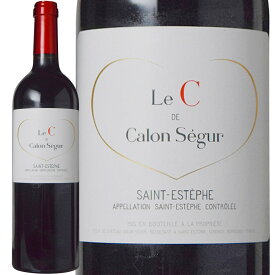 ル・セ・ド・カロン・セギュール [2019]　Le C de Calon Segur　AOC Saint Estephe　フランス/ボルドー/サード・ワイン/AOCサン・テステフ/赤/750ml