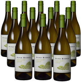 [12本セット] シュナン・ブラン・ヴィオニエ (パイン・リッジ・ヴィンヤーズ)　Chenin Blanc Viognier (Pine Ridge Vineyards) アメリカ、カリフォルニア、セントラル・コースト、カリフォルニア、白、辛口、750ml