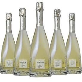 [6本セット] ミッレディ フランチャコルタ ブリュット [2019] (フェルゲッティーナ)　Milledi Franciacorta Brut (Azienda Agricola Ferghettina)　イタリア ロンバルディア フランチャコルタDOCG 白 辛口 スパークリング 750ml