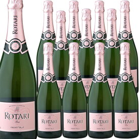 [12本セット] ロータリ・ブリュット・ロゼ (ロータリ)　Rotari Brut Rose (ROTARI)　イタリア/トレンティーノ・アルト・アディジェ/トレントDOC/ロゼ/辛口/スパークリング750ml