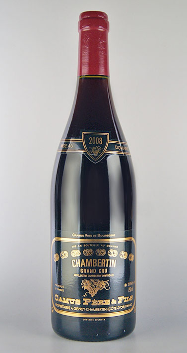 シャンベルタン グラン・クリュ [2008] (ドメーヌ・カミュ・ペール・エ・フィス)　Chambertin Grand Cru [2008]  (Domaine Camus Pere et Fils)　/赤/ | Donguriano　Wine