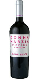 [12本セット] ドンナ・マルツィア・メルロー・オーク樽熟成 (コンティ・ゼッカ)　Donna Marzia Merlot Barrique (Azienda Agricola Conti Zecca)　赤/イタリア/プーリア サレント