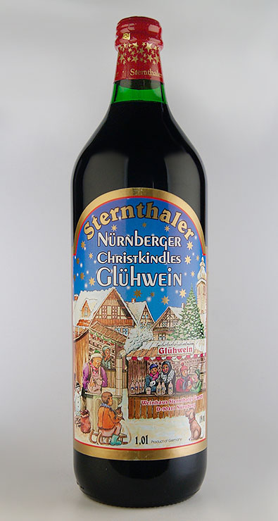 休み ホットワインと言えば ニュルンベルク の限定グリューワイン シナモンやクローヴ等の香りがたまらない甘口赤ワインです ホットワイン シュテルンターラー グリューワイン NV 1 Sternthaler 甘口 好評 Gluhwein 000ml ドイツ冬の風物詩