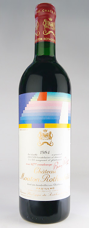 シャトー・ムートン・ロートシルト [1984] Chateau Mouton Rothschild [1984] /赤/フランス/ボルドー/ |  Donguriano　Wine