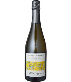 [12本セット] クレマン ダルザス アルベール マン エクストラ ブリュット [2020] (ドメーヌ アルベール マン)　Cremant d'Alsace Albert Mann Extra Brut (Domaine Albert Mann)　フランス AOPクレマン ダルザス 白 スパークリング 750ml