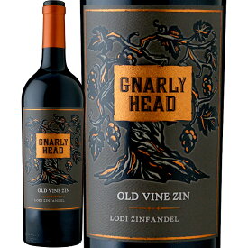 ナーリー・ヘッド・オールド・ヴァイン・ジンファンデル (デリカート・ファミリー・ヴィンヤーズ)　Gnarly Head Old Vine Zinfandel (Delicato Family Vineyards)　アメリカ カリフォルニア ロダイAVA 赤 フルボディ 750ml