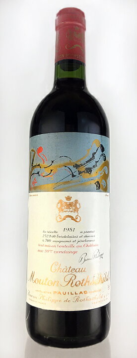 楽天市場】シャトー・ムートン・ロートシルト [1981] Chateau Mouton  