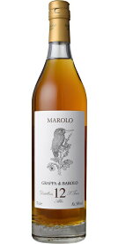 グラッパ・ディ・バローロ 12年 (マローロ)　Grappa di Barolo 12 anni (Distilleria Marolo)　イタリア/ピエモンテ/グラッパ/700ml