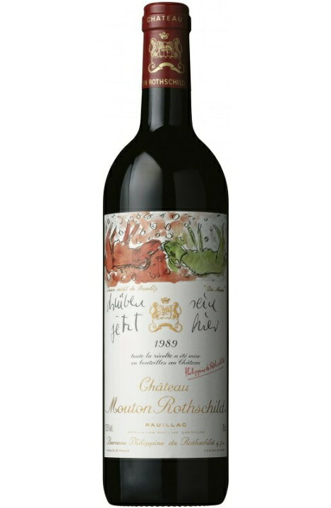 楽天市場】シャトー・ムートン・ロートシルト [1989] Chateau Mouton 