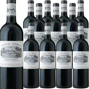 [12�{�Z�b�g] �V���g�[�E�s�G���C���E���[�W�� / Chateau Pierrail Rouge / �t�����X / �{���h�[ / AOC�{���h�[�E�X�y�����[�� / �ԃ��C�� / �t���{�f�B / 750ml