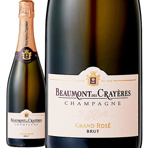 �{�[�����E�f�E�N���C�G�[���E�O�����h�E���[�E�u�����b�g (�{�[�����E�f�E�N���C�G�[��)�@Beaumont des CrayeresGrand Rose Brut (Beaumont des Crayeres)�@�t�����X AOC �V�����p�[�j�� ���[ �h�� �A 750ml
