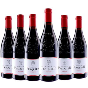 [6�{�Z�b�g] �W�S���_�X�E���[�W�� (�h���[�k �f���E�y�X�L�G)�@Gigondas Rouge (Domaine du Pesquier)�@�t�����X �R�[�g�E�f���E���[�k AOP�W�S���_�X �� �t���{�f�B 750ml