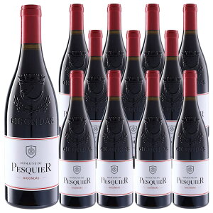 [12�{�Z�b�g] �W�S���_�X�E���[�W�� (�h���[�k�E�f���E�y�X�L�G) / Gigondas Rouge (Domaine du Pesquier) / �t�����X / �R�[�g�E�f���E���[�k�n�� / A.O.P.�W�S���_�X / �ԃ��C�� / �t���{�f�B / 750ml