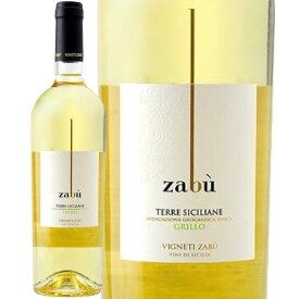 ザブ・グリッロ (ヴィニエティ・ザブ)　Zabu Grillo (Vigneti Zabu) イタリア、シチリア、白、辛口、750ml