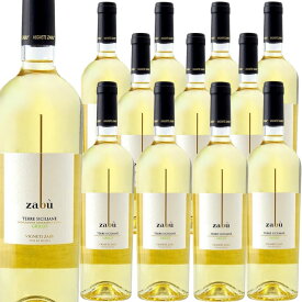 [12本セット] ザブ・グリッロ (ヴィニエティ・ザブ)　Zabu Grillo (Vigneti Zabu) イタリア、シチリア、白、辛口、750ml