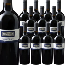 [12本セット] トゥファレッロ・ネーロ・ディ・トロイア (ヴィニエティ・デル・ヴルトゥーレ)　Tufarello Nero di Troia (Vigneti del Vulture)　イタリア プーリア 赤 フルボディ 750ml
